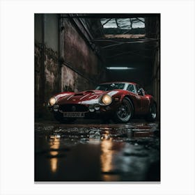 Enzo Ferrari Canvas Print