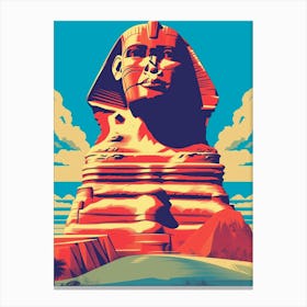 Giza Pyramid Canvas Print