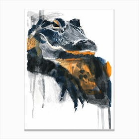 Alligator 5 Canvas Print