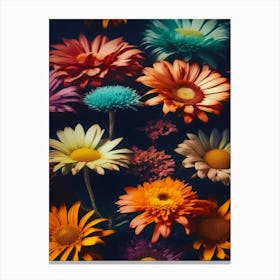 Colorful Flowers Canvas Print