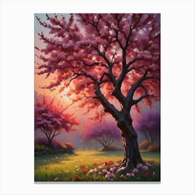 Cherry Blossom Tree 14 Canvas Print