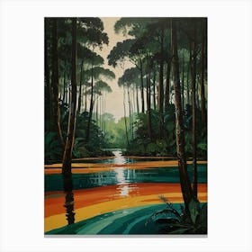 Rainbow River 1 Canvas Print