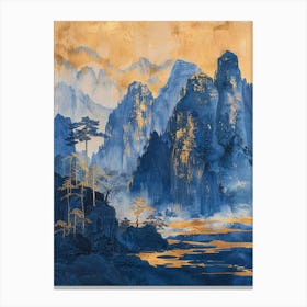 Chinese Mountains 65 Canvas Print