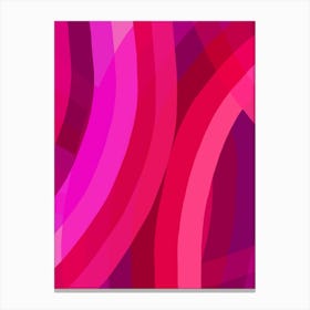 Rainbow Arch - Pink 1 Canvas Print