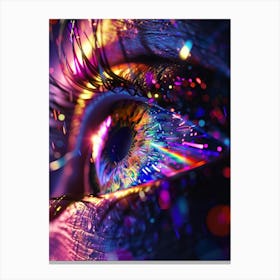 Psychedelic Eye 1 Canvas Print