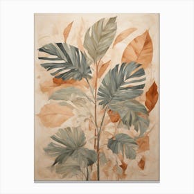 Tropical Leaves Canvas Print