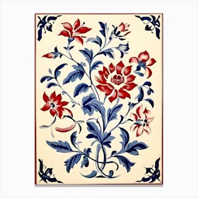 Turkish Tile Canvas Print