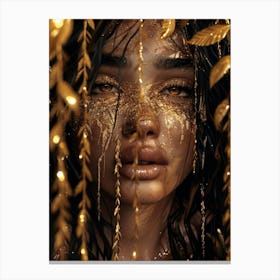 Golden Goddess 1 Canvas Print