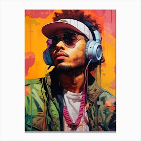 Chris Brown (4) Canvas Print