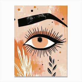 Eye Of A Woman 4 Canvas Print