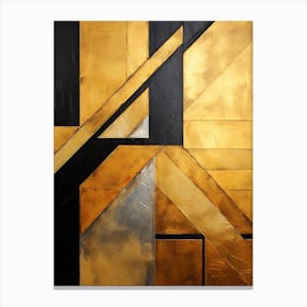 Dynamic Geometric Abstract Illustration 14 Canvas Print