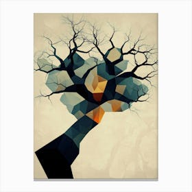 Abstract Tree 3 Canvas Print