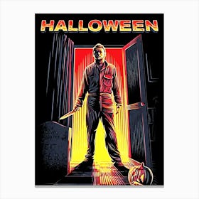 Halloween movie Canvas Print