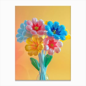 Dreamy Inflatable Flowers Forget Me Not 2 Canvas Print