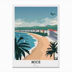 Nice France Travel Canvas Print