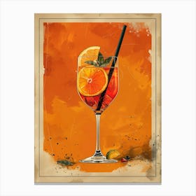 Cocktail In A Glass 8 Canvas Print