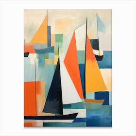 Sailboats 14 Canvas Print