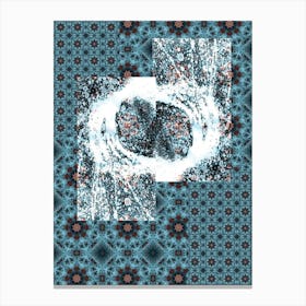 Abstraction Is A Mixture Of Styles Canvas Print