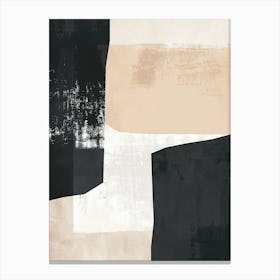 Hushed Horizons Minimalist Style 1 Canvas Print