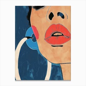 Hoop Earrings 1 Canvas Print