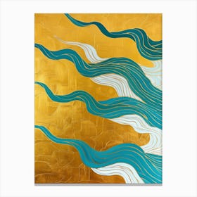 'The Waves' Canvas Print