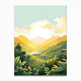 Landscape Background Canvas Print