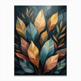 Autumn Leaves 88 Canvas Print