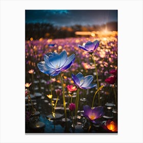  A Glass Meadow14 In Twilight  Canvas Print