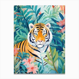 Tiger In The Jungle 16 Canvas Print