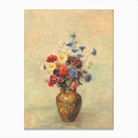 Vase Of Flowers 9 Canvas Print