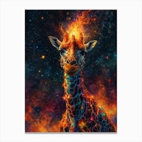 Giraffe 96 Canvas Print