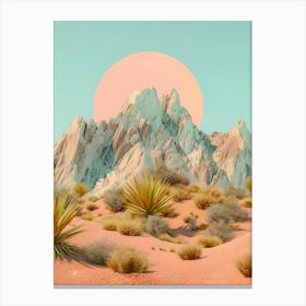 Desert Landscape 6 Canvas Print