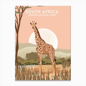 South Africa Kruger National Park Safari Art Print Canvas Print