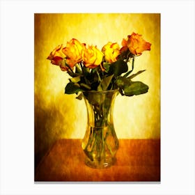 Fading Blooms Canvas Print