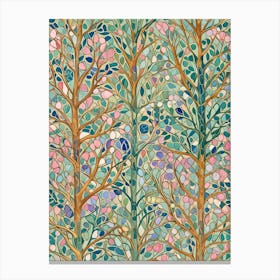 Trees Dazzle Canvas Print