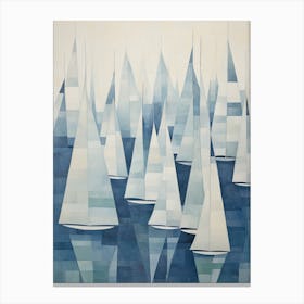 Sailboats 10 Canvas Print