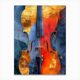 Violin Painting music art 1 Canvas Print