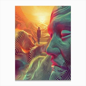 Psychedelic Art 6 Canvas Print