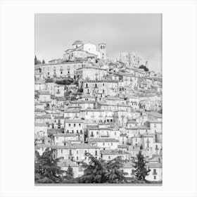 View on Morano Calabro Canvas Print