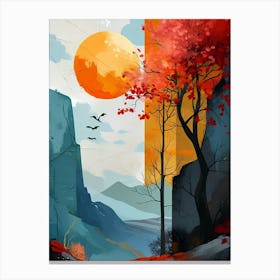 Autumn Landscape 4 Canvas Print