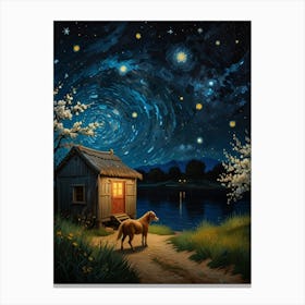 Starry Night 47 Canvas Print