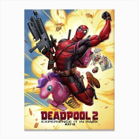 Movie cover poster Canvas Print