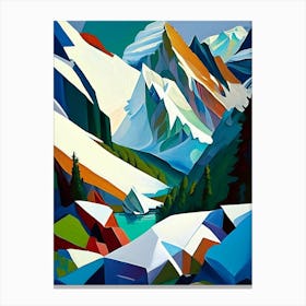 Jostedalsbreen National Park Norway Cubo Futuristic Canvas Print