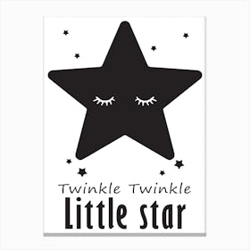 Twinkle Little Star Canvas Print
