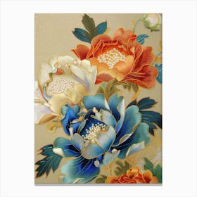 Chinese Flower Painting 58 Canvas Print