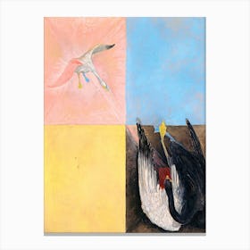 Hilma af Klint - The Swan, No. 04, Group IX-SUW , High Resolution Canvas Print