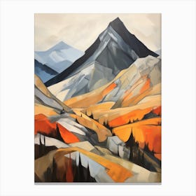 Great End England 2 Mountain Painting Canvas Print
