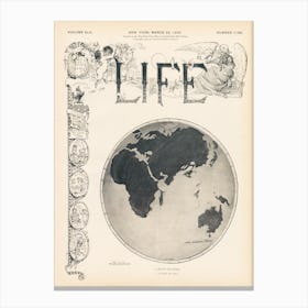 James Montgomery Flagg, Life Magazine, 1905 Canvas Print