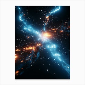 Space Star 6 Canvas Print