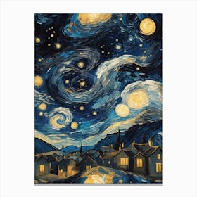 Starry Night 4 Canvas Print